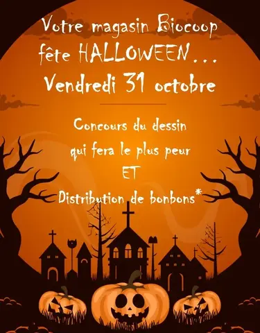 Halloween chez Biocoop