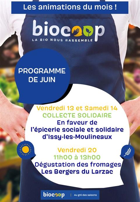 Les animations du mois de juin !