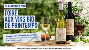 Foire aux vins bio, le printemps se partage. Foire aux vins bio, le printemps se partage.