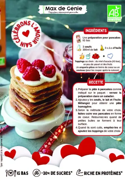 Une délicieuse recette sucrée pour la Saint Valentin