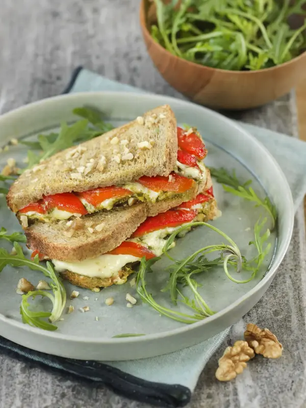 Croque-monsieur pesto & poivrons - Recette à Prix Engagés Juin 2025