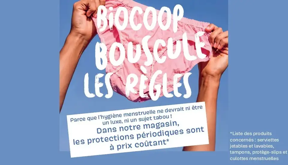L'hygiène féminine à prix coûtant !